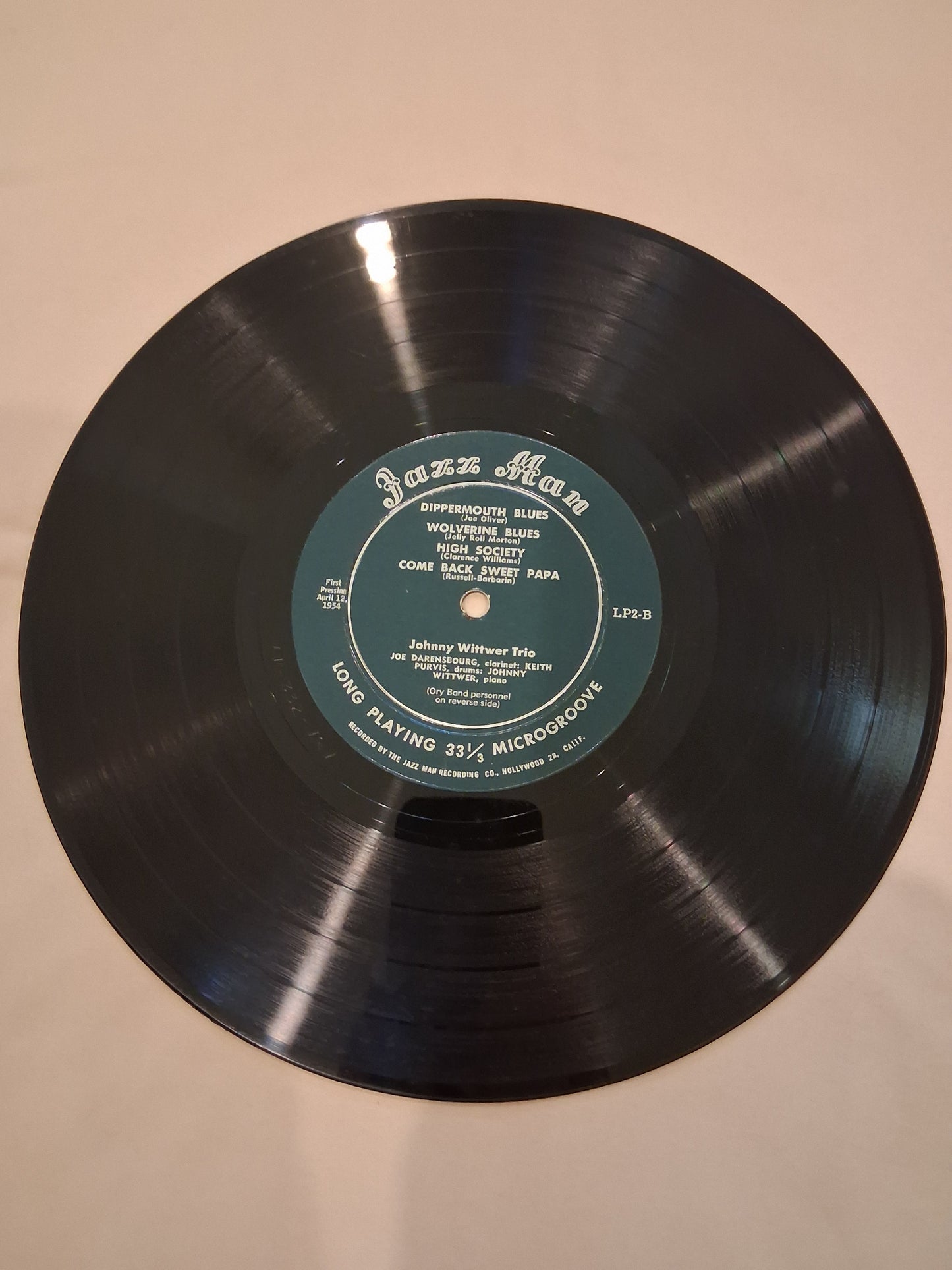 Kid Ory's Creole Band / Johnny Wittwer Trio – World Famous Exner Kid Ory-Johnny Wittwer Sessions