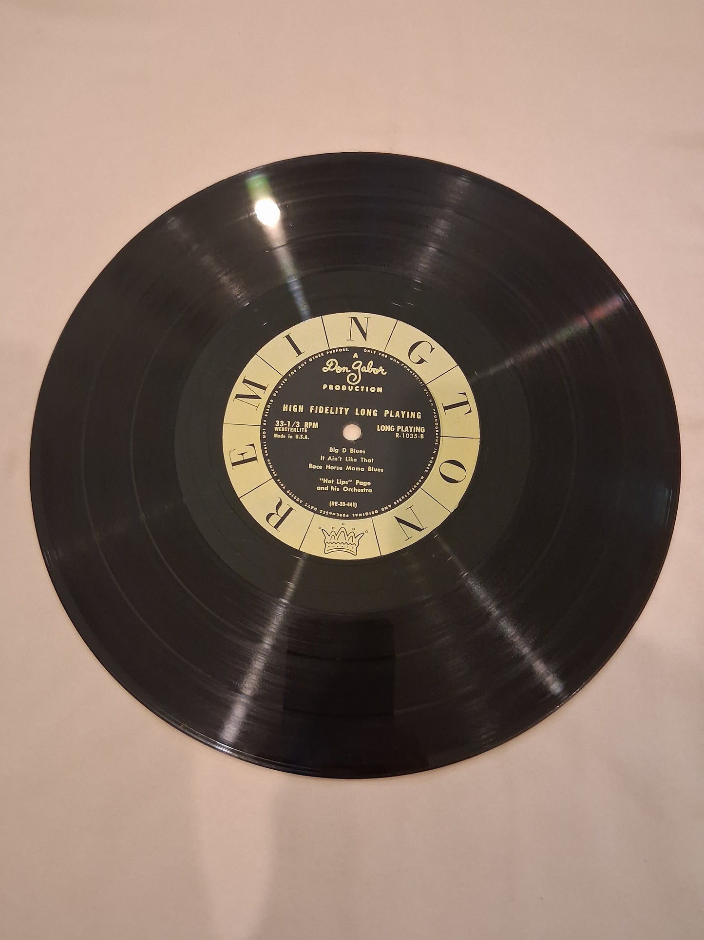 Edmund Hall Orchestra, Timmie Rosencrantz Orchestra, "Hot Lips" Page Orchestra – Moods In Blues