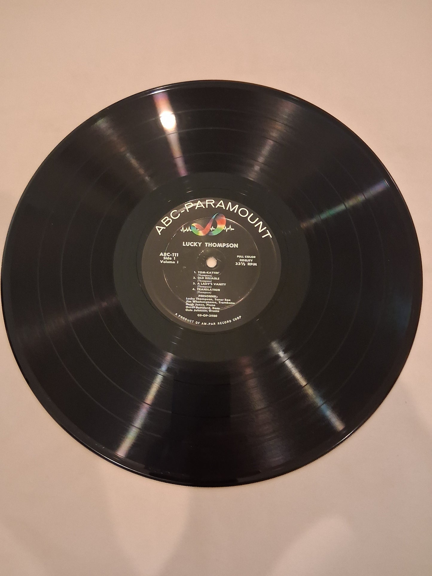 Lucky Thompson – Lucky Thompson Featuring Oscar Pettiford - Vol.1