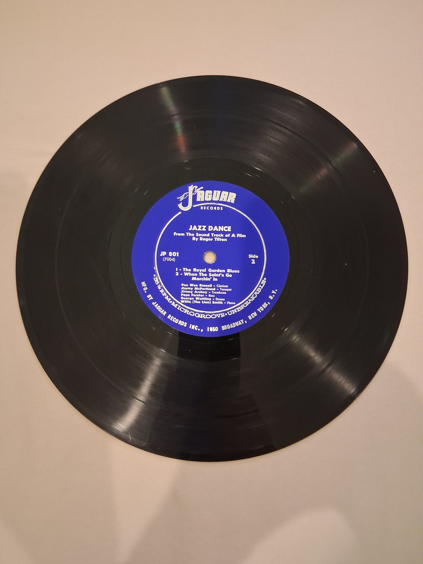 Pee Wee Russell, "Pops" Foster, Jimmy McPartland, Jimmy Archey, Willie "The Lion" Smith, George Wettling – Jazz Dance