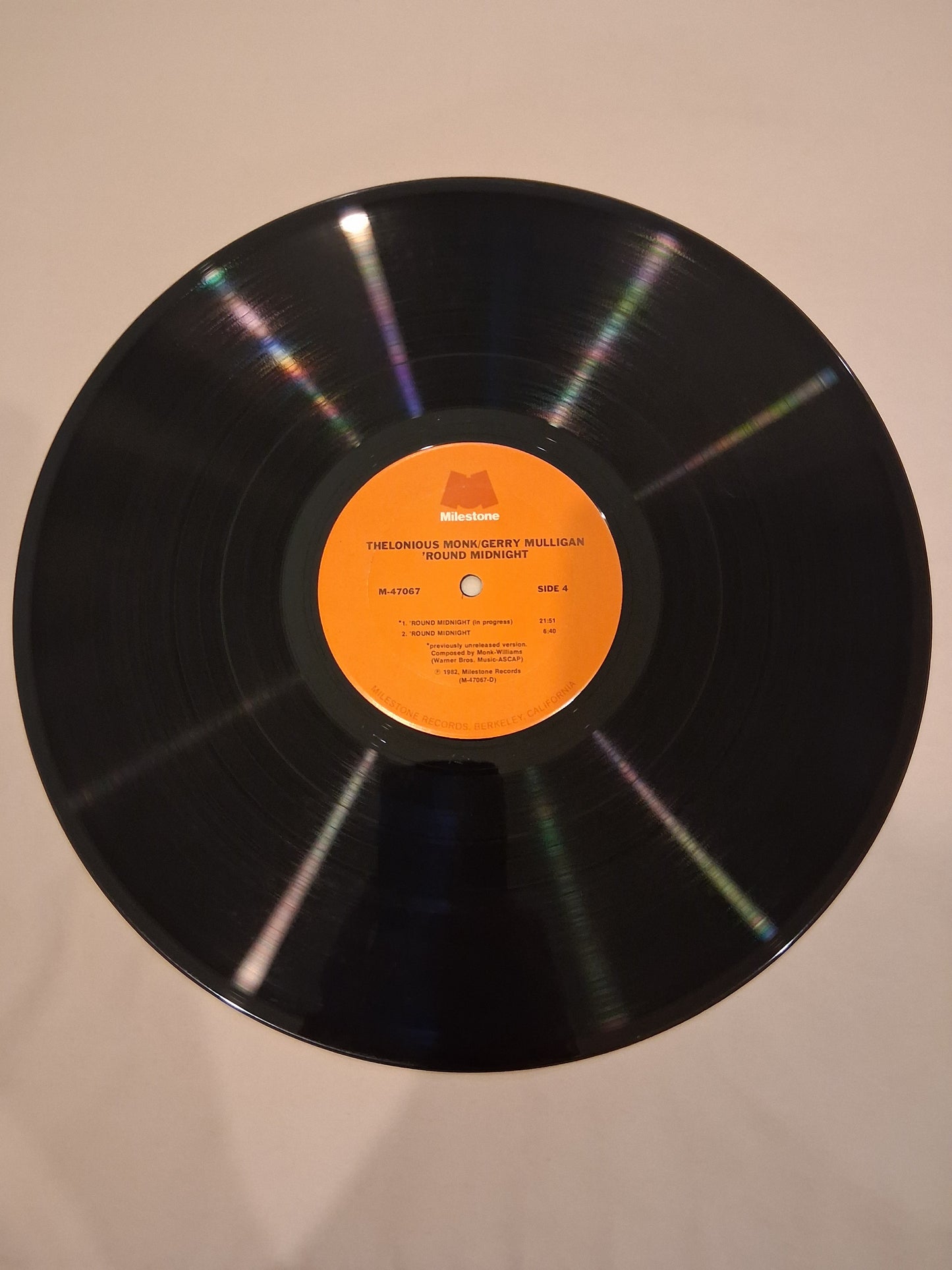 Thelonious Monk / Gerry Mulligan – 'Round Midnight