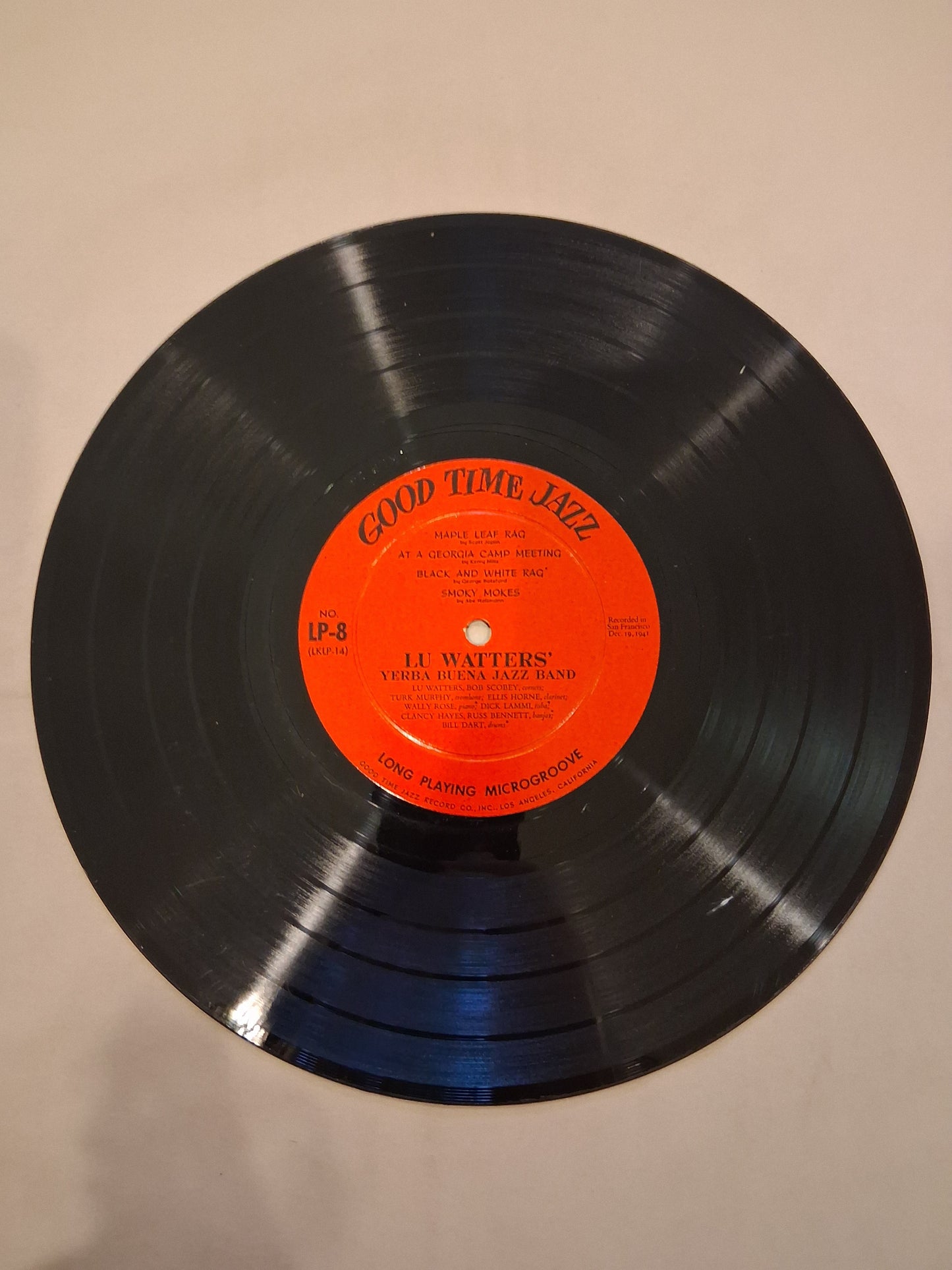 Lu Watters' Yerba Buena Jazz Band – Lu Watters' Yerba Buena Jazz Band