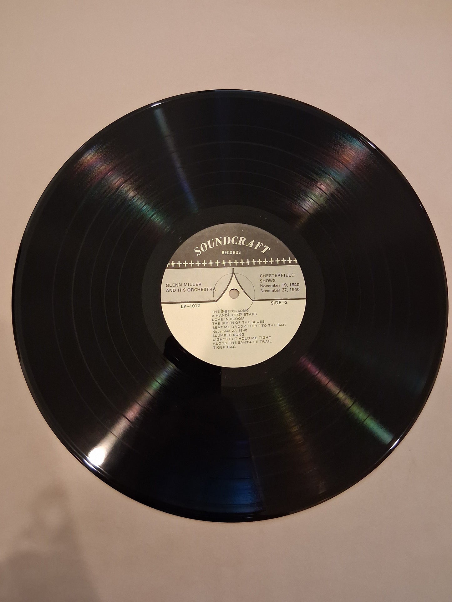 Glenn Miller And His Orchestra – The 1940 Chesterfield Shows June 13, 1040 - November 19, 1940 - November 27, 1940