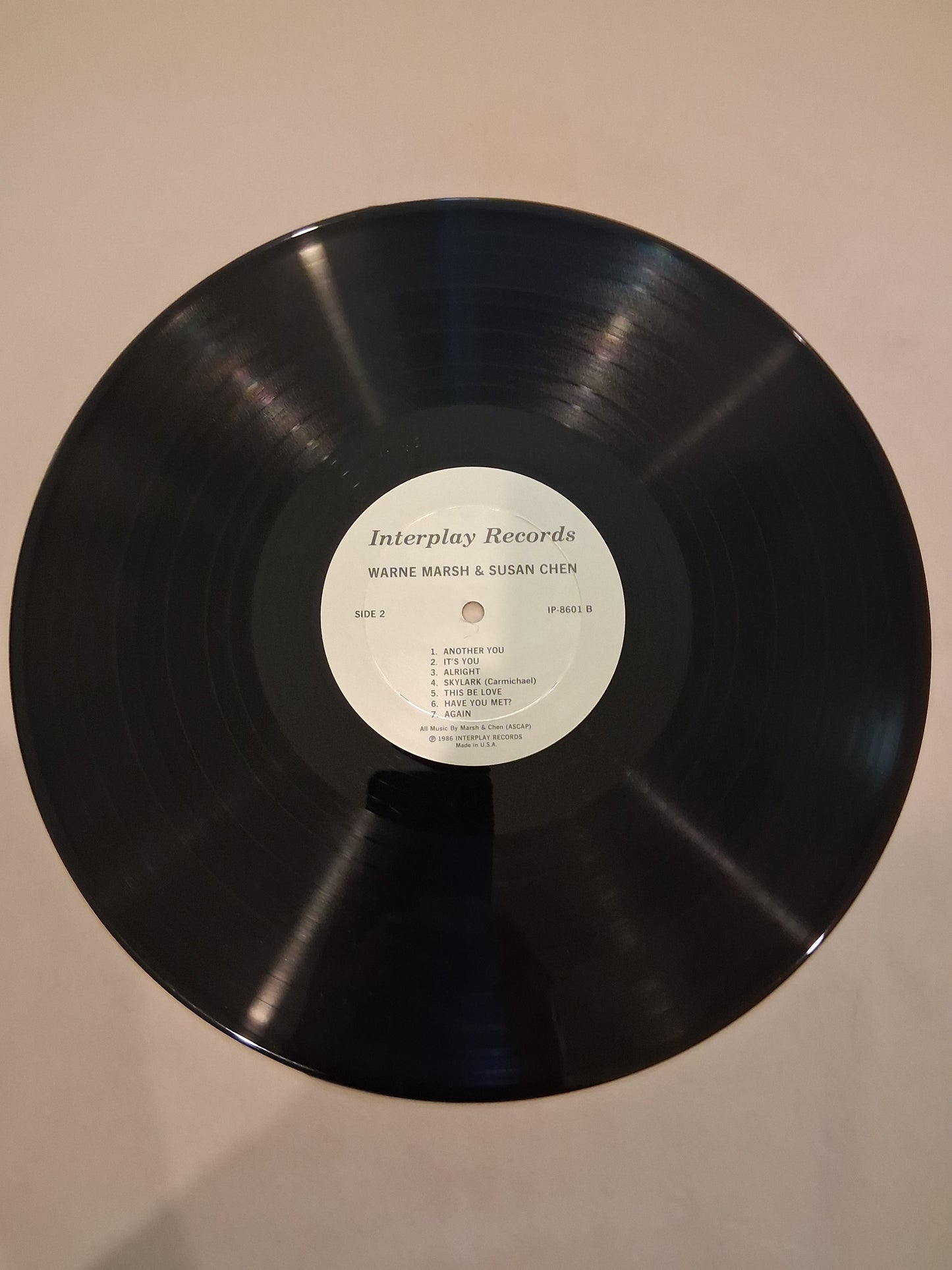 Warne Marsh, Susan Chen – Warne Marsh Susan Chen