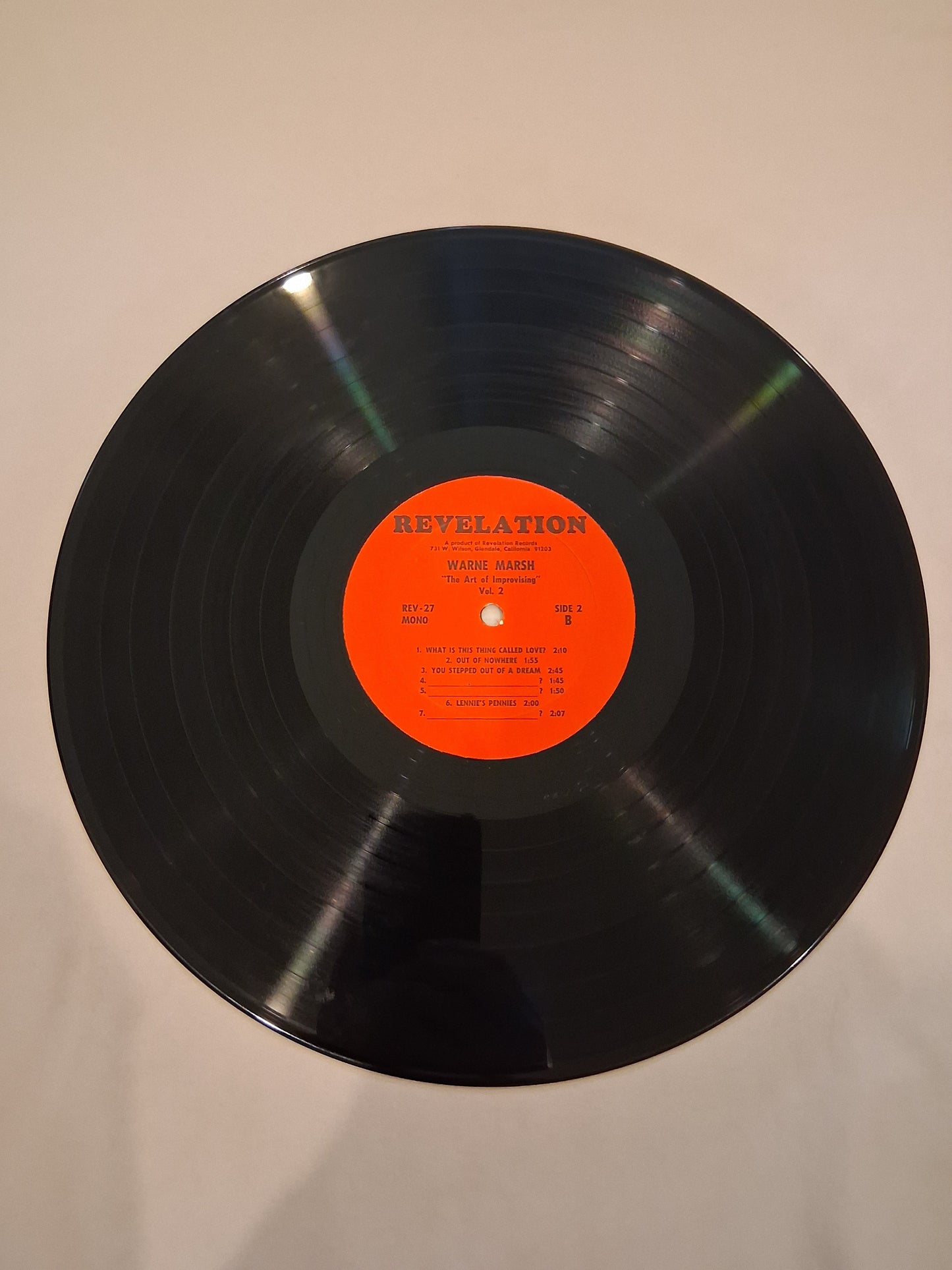 Warne Marsh – The Art of Improvising Volume 2