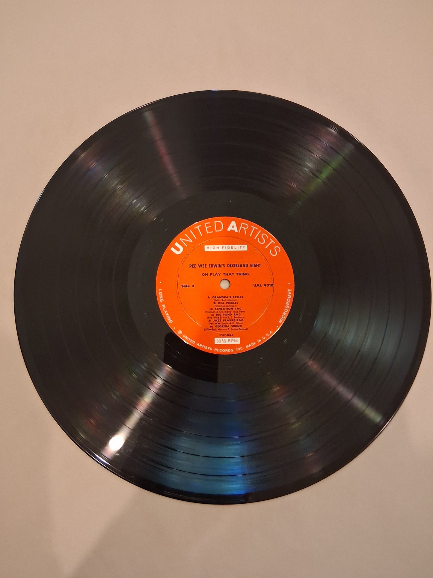 Pee Wee Erwin's Dixieland Eight – Oh Play That Thing!