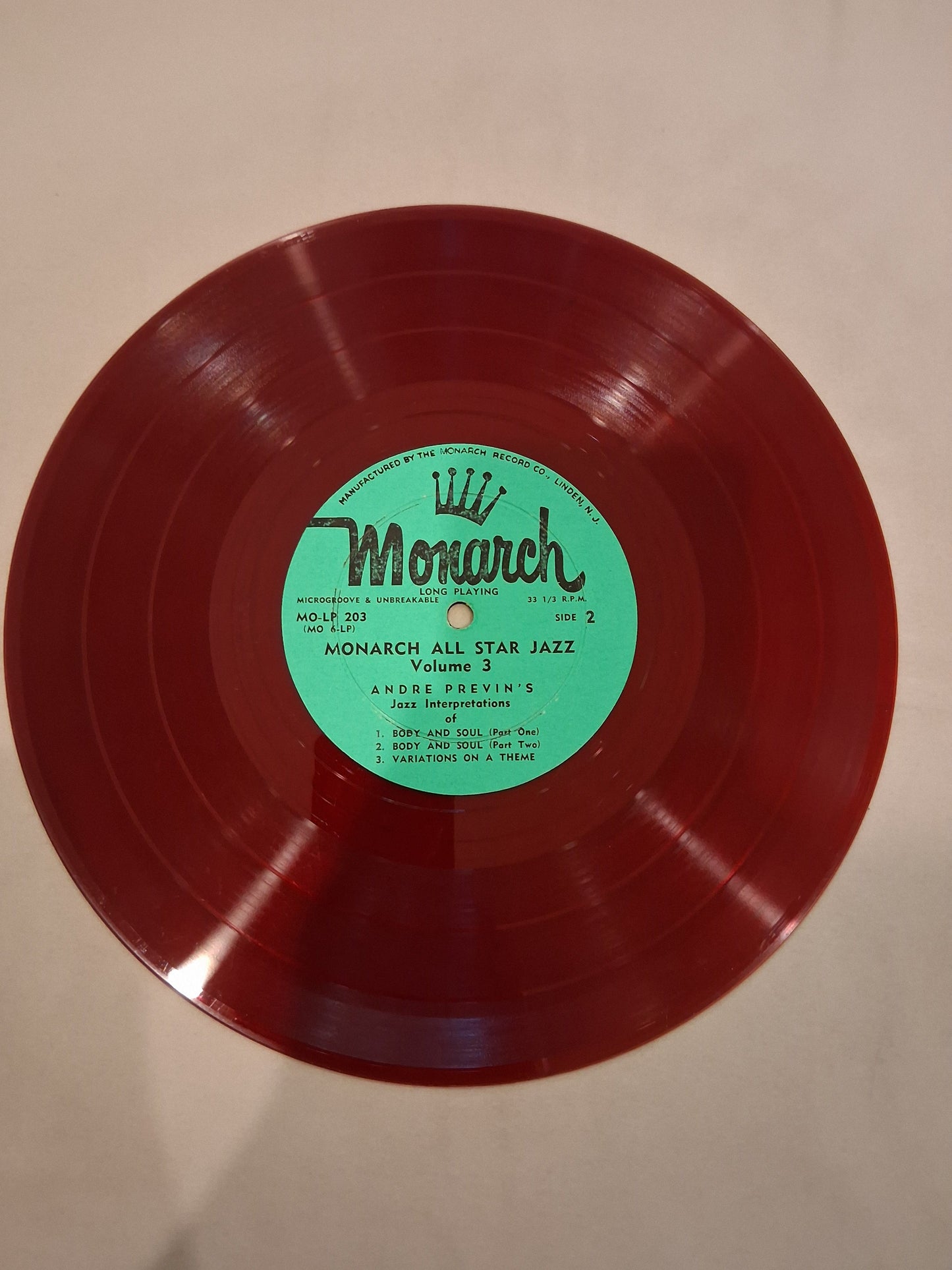 André Previn – Monarch All Star Jazz Volume 3