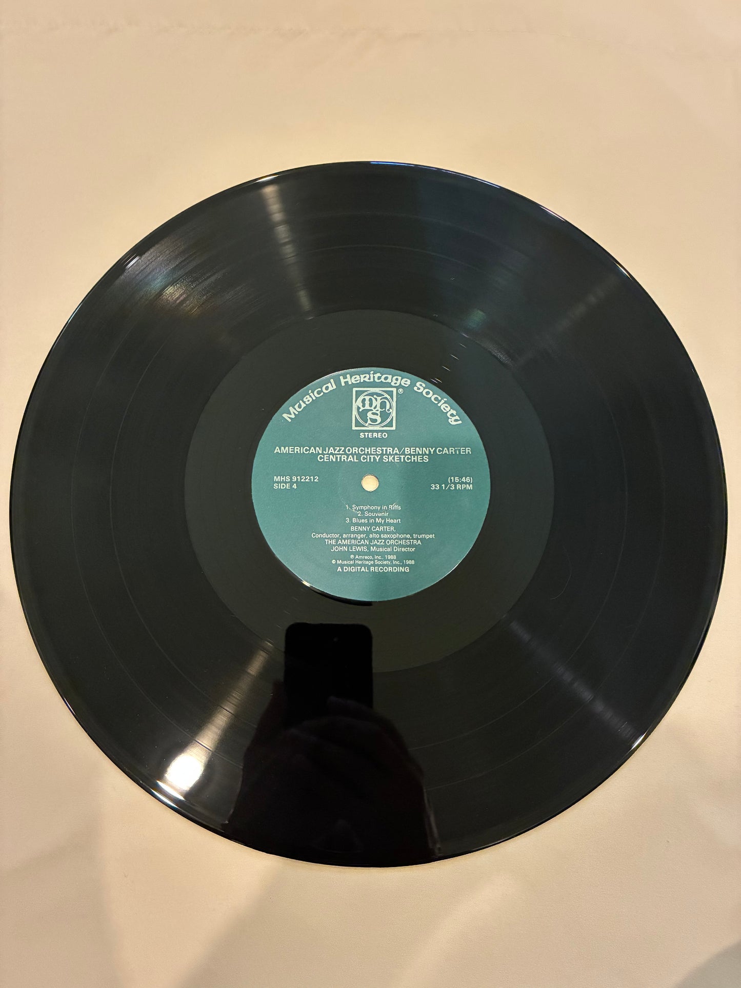 Benny Carter, American Jazz Orchestra – Central City Sketches