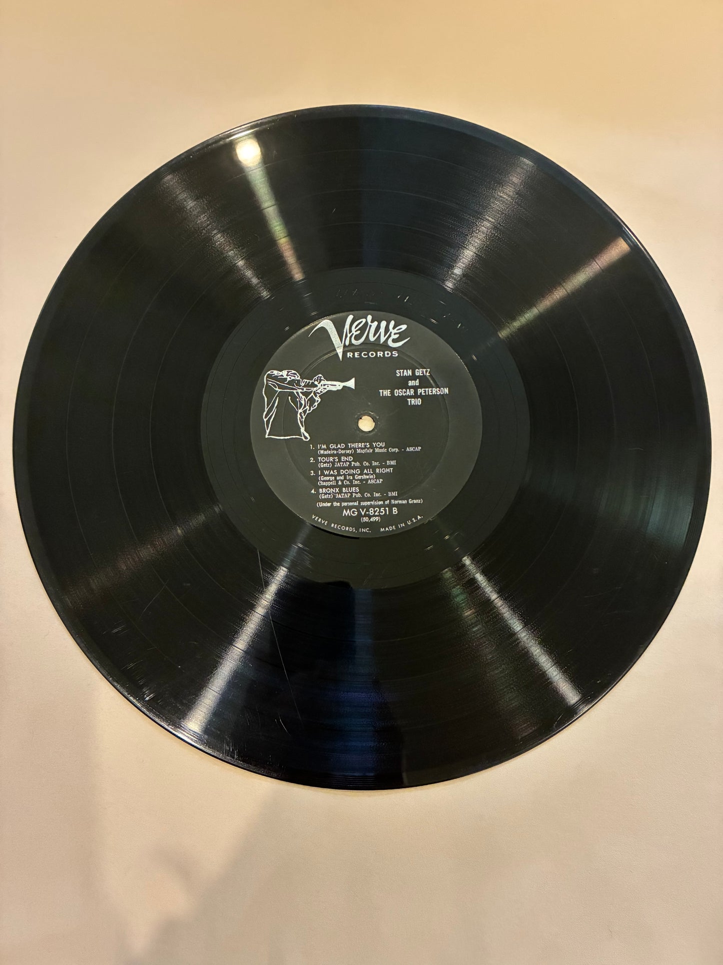 Stan Getz And The Oscar Peterson Trio – Stan Getz And The Oscar Peterson Trio