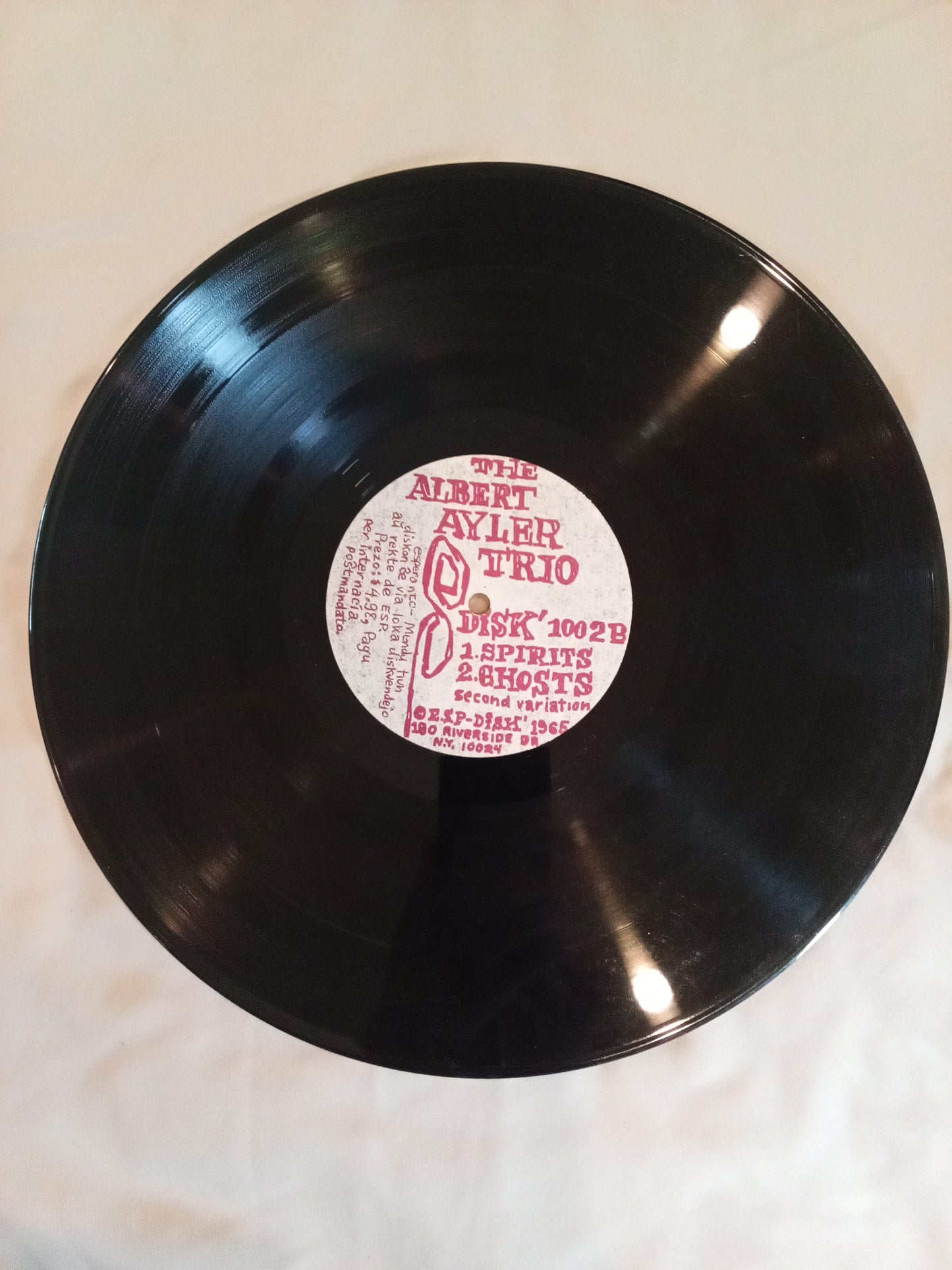 Albert Ayler Trio – Spiritual Unity