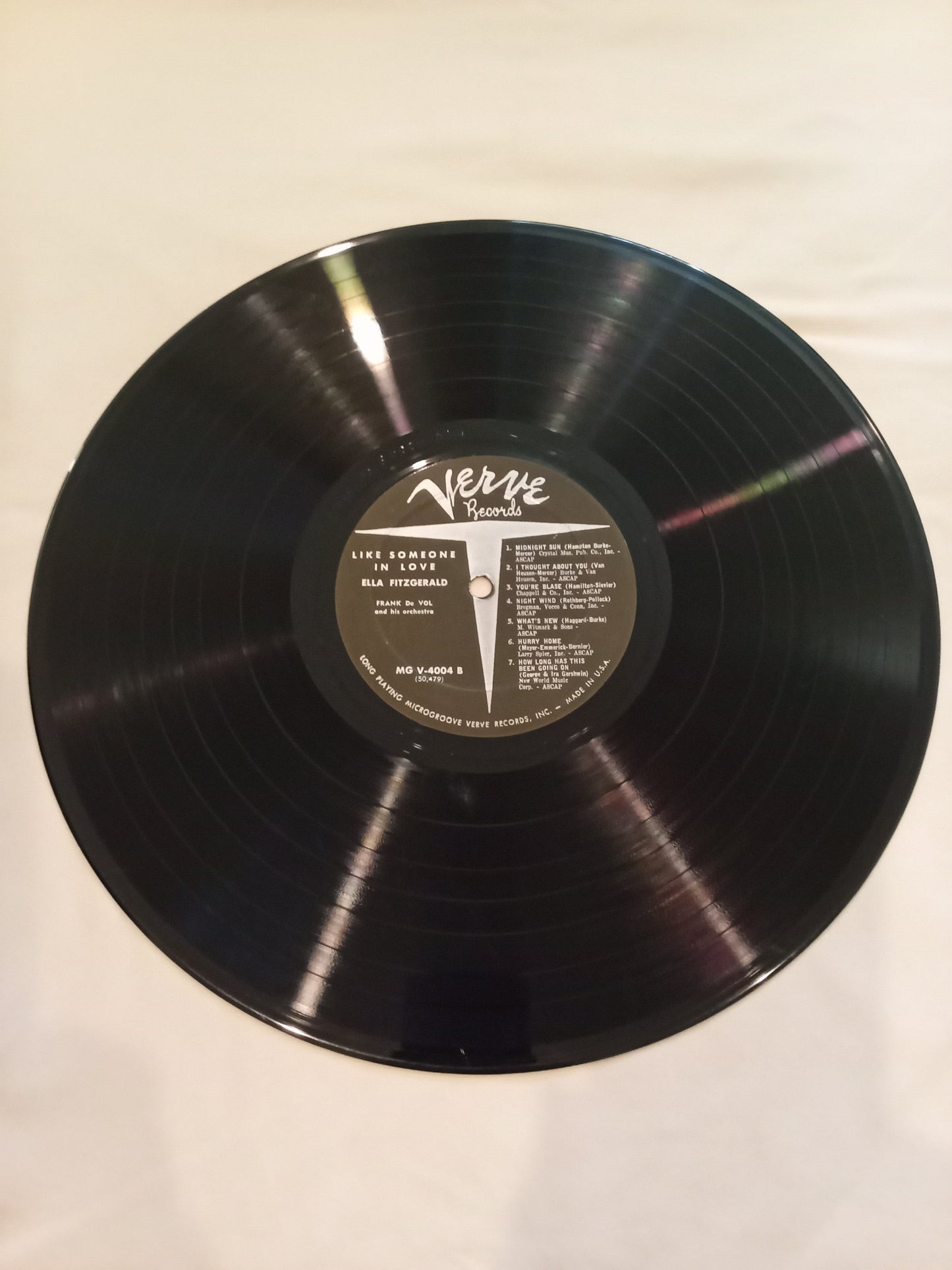Ella Fitzgerald, Frank DeVol And His Orchestra – Like Someone In Love
