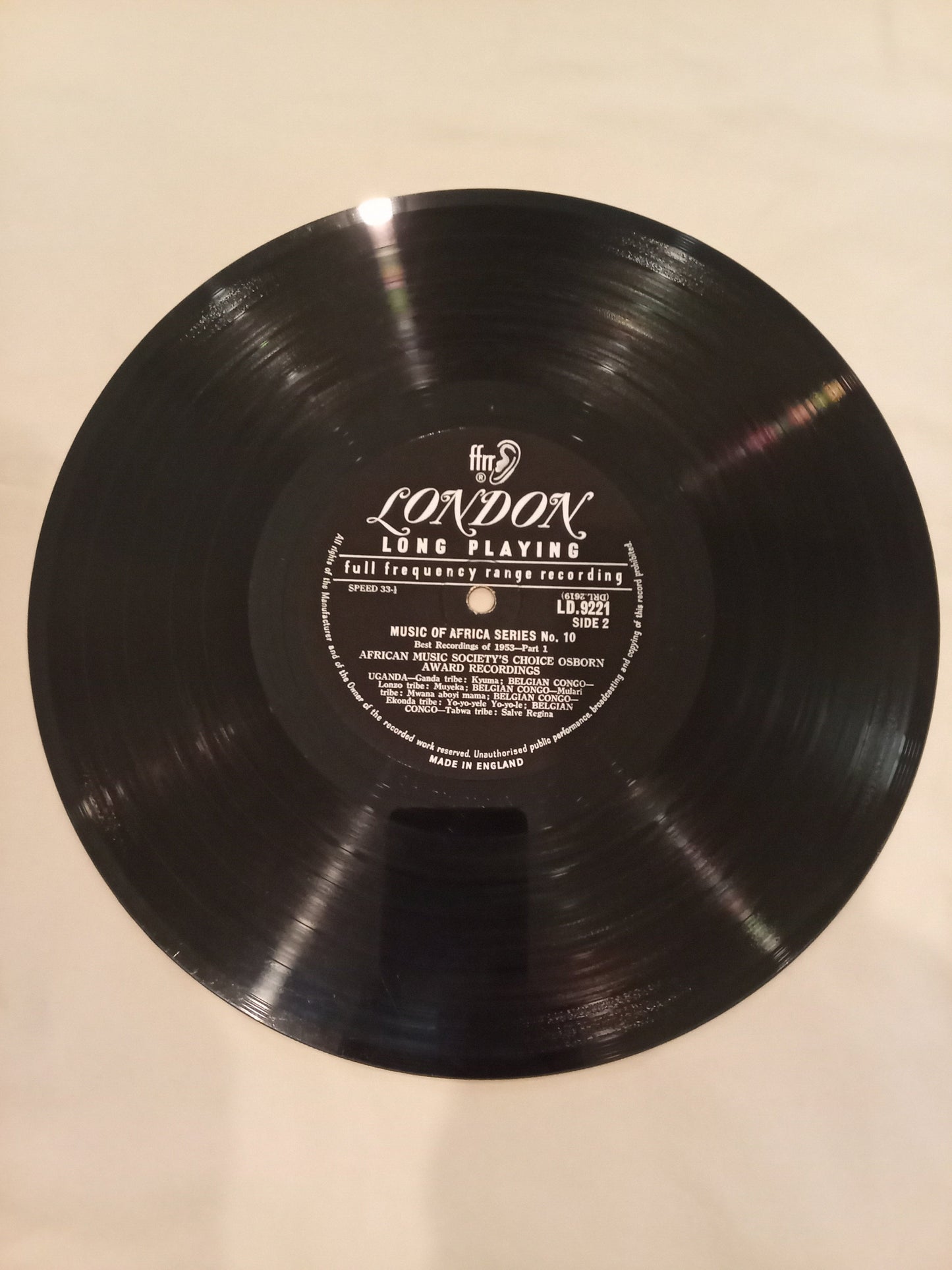 Hugh Tracey – The Best Recordings Of 1953 Part 1 (African Music Society's Choice)