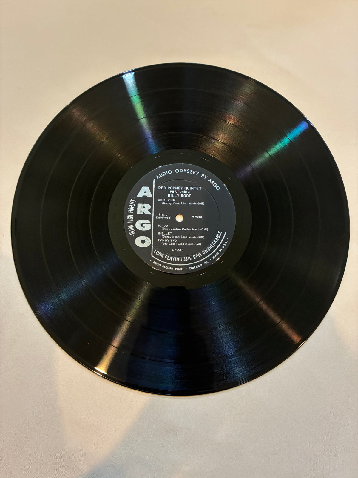 Red Rodney Featuring Billy Root – Red Rodney Returns