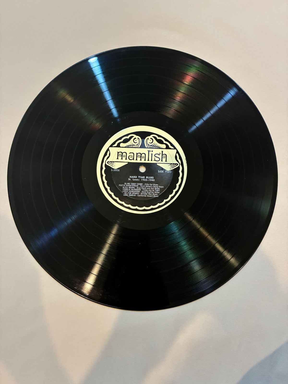Various – Hard Time Blues - St. Louis 1933-1940