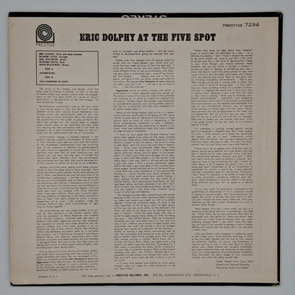 Eric Dolphy – At The Five Spot Volume 2