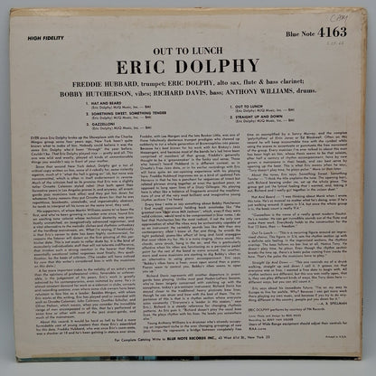Eric Dolphy – Out To Lunch!