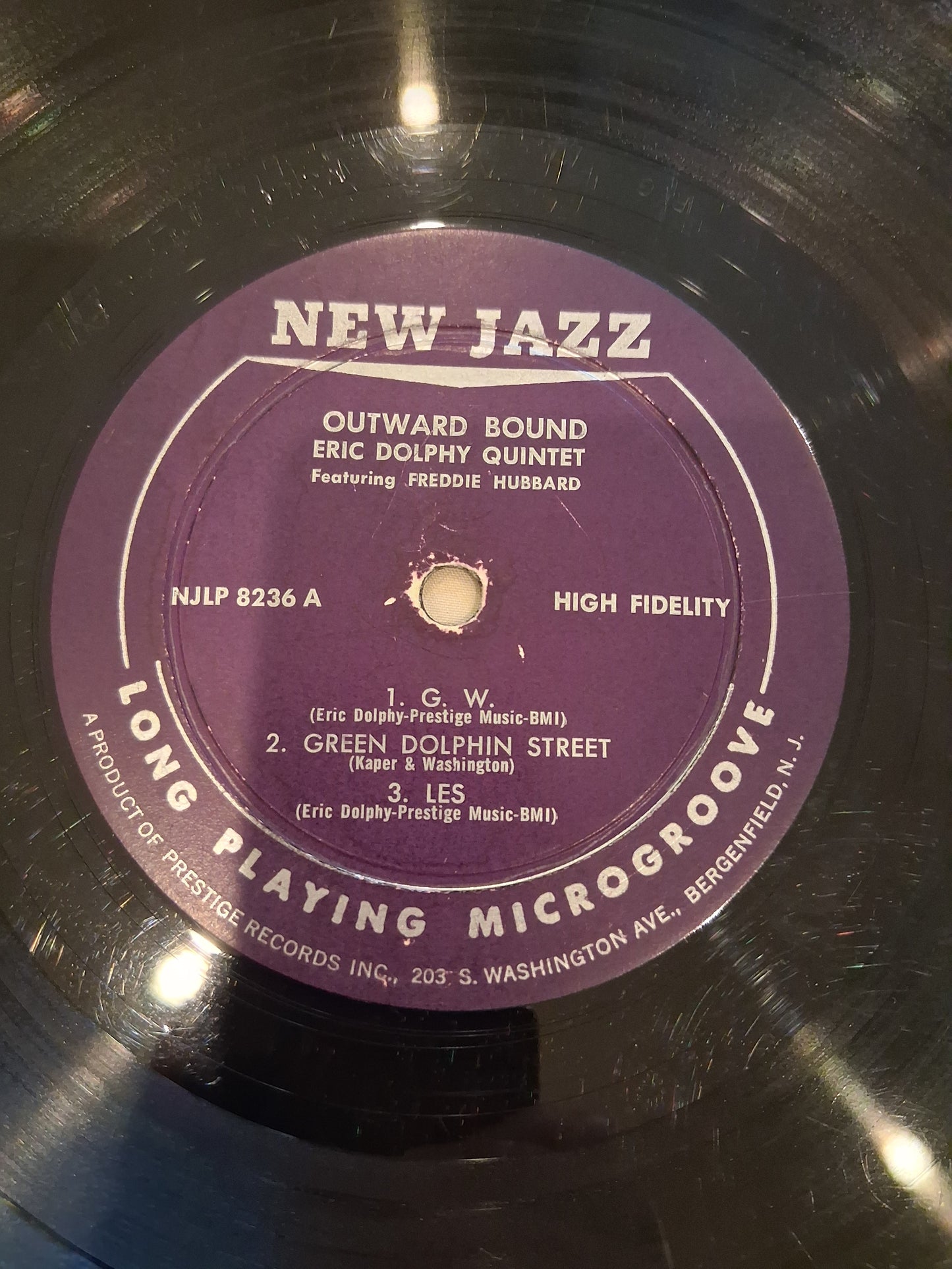 Eric Dolphy Quintet Featuring Freddie Hubbard – Outward Bound