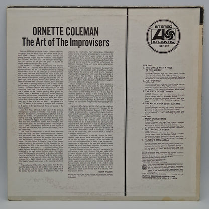 Ornette Coleman – The Art Of The Improvisers