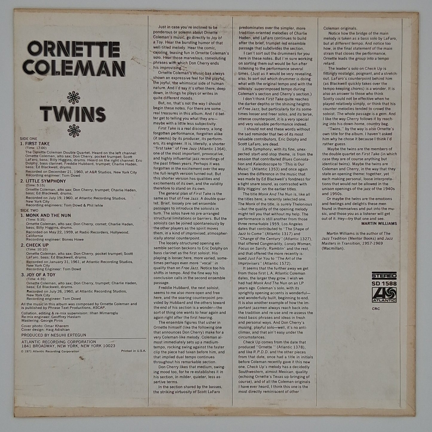 Ornette Coleman – Twins