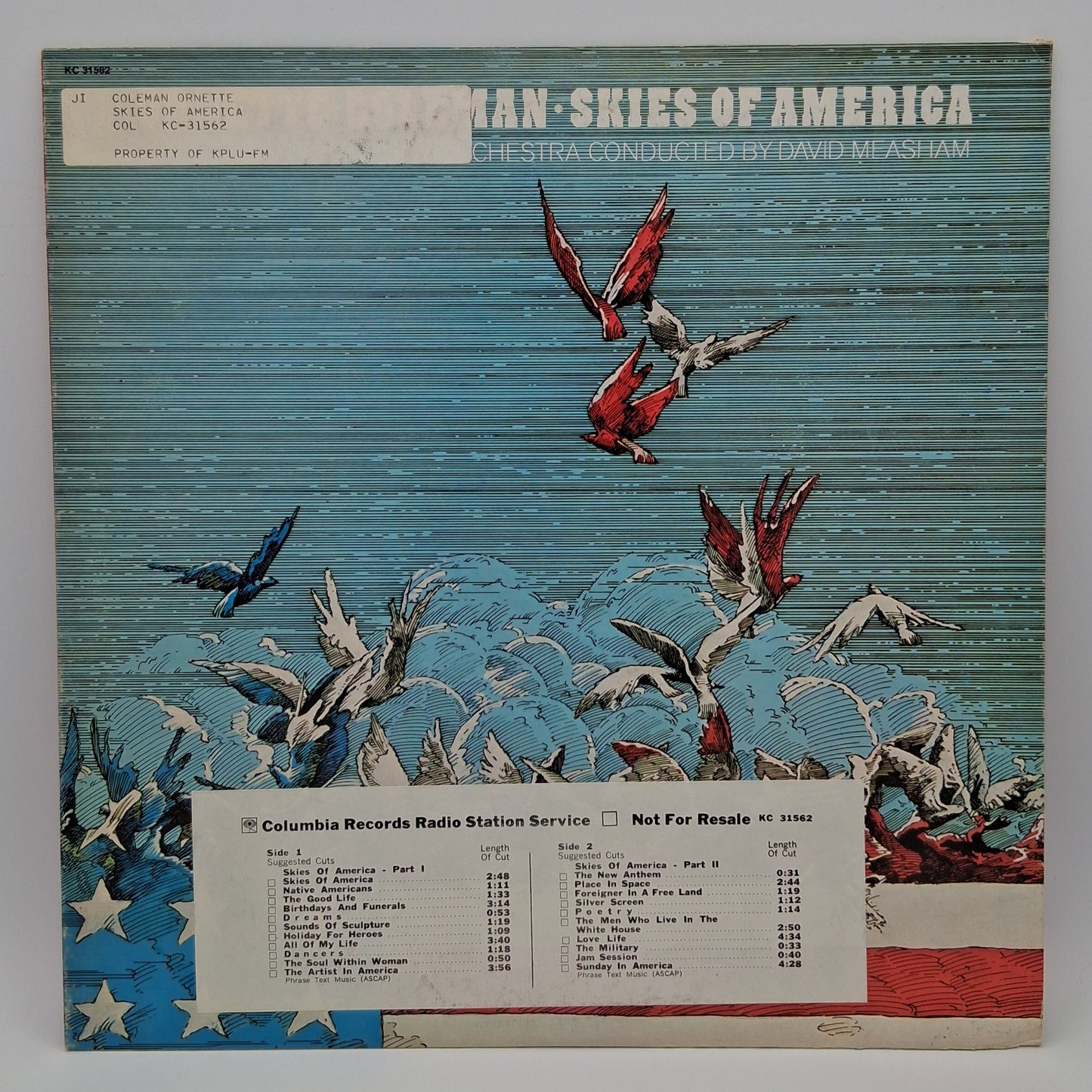 Ornette Coleman, The London Symphony Orchestra* Conducted By David Measham – Skies Of America