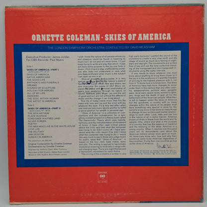 Ornette Coleman, The London Symphony Orchestra* Conducted By David Measham – Skies Of America