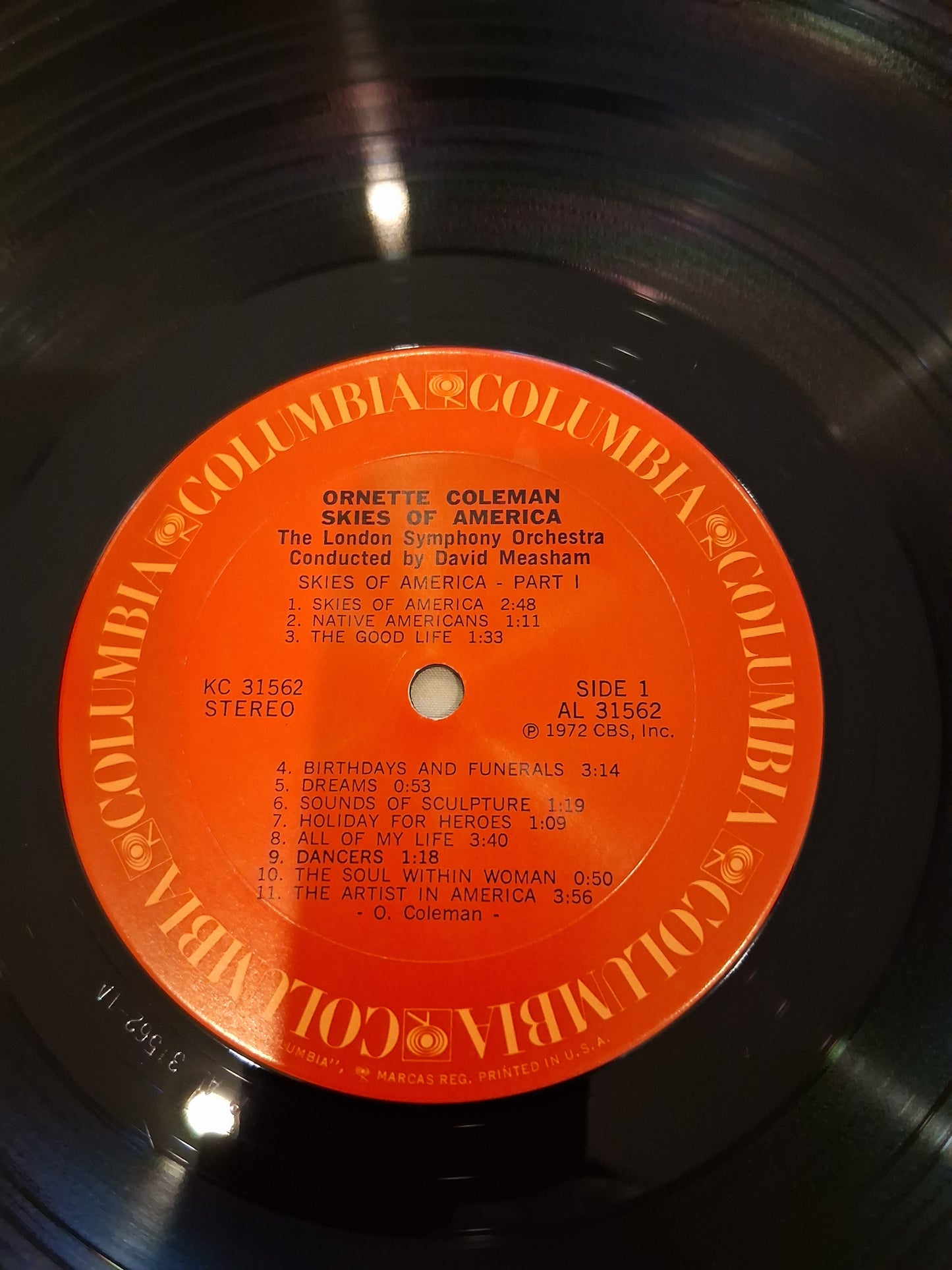 Ornette Coleman, The London Symphony Orchestra* Conducted By David Measham – Skies Of America