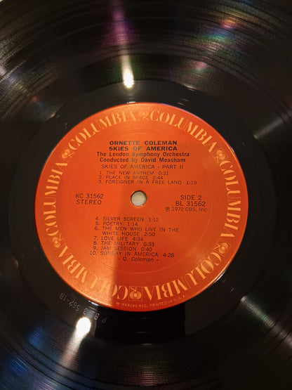 Ornette Coleman, The London Symphony Orchestra* Conducted By David Measham – Skies Of America