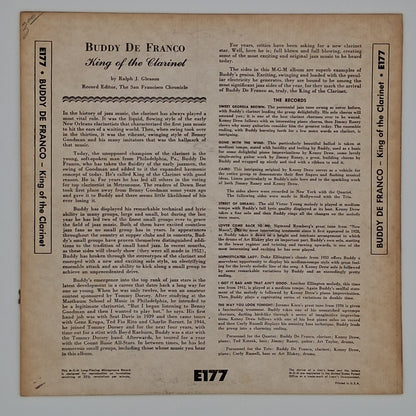 Buddy DeFranco – King Of The Clarinet