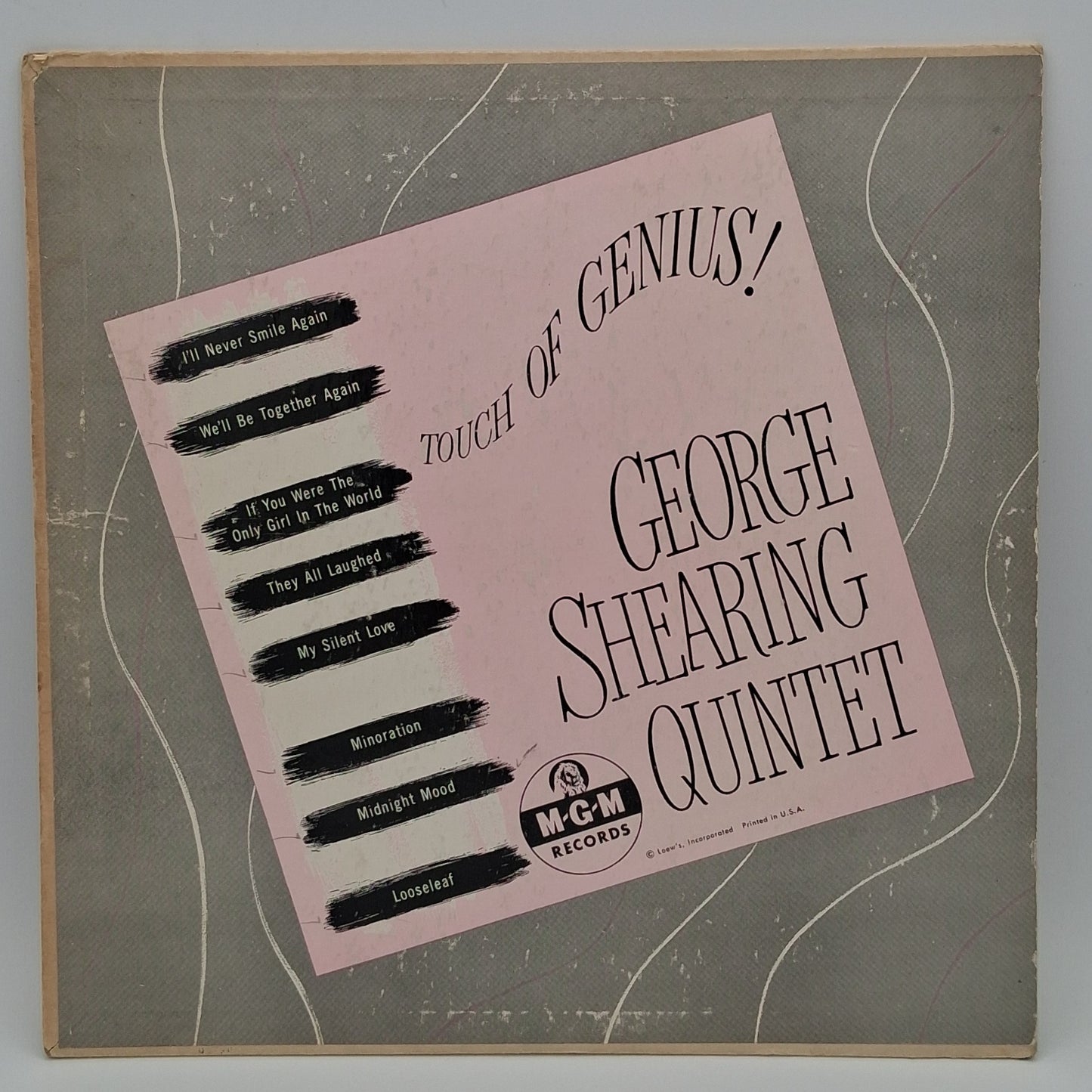 The George Shearing Quintet – Touch Of Genius!