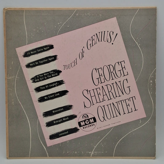 The George Shearing Quintet – Touch Of Genius!