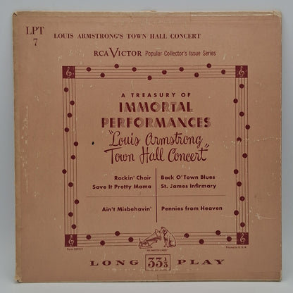 Louis Armstrong – Louis Armstrong's Town Hall Concert