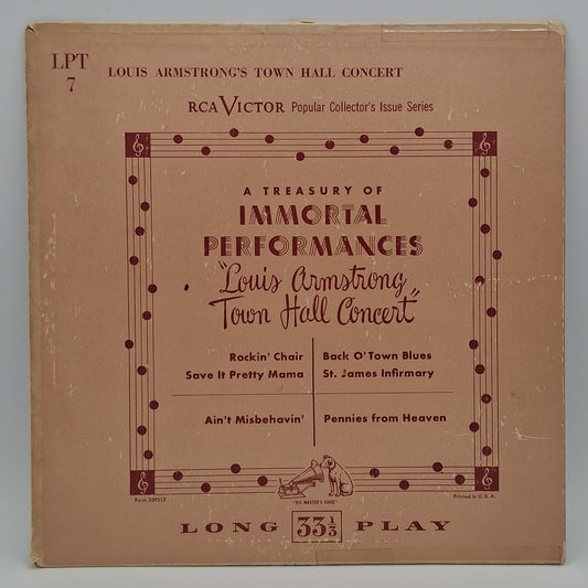 Louis Armstrong – Louis Armstrong's Town Hall Concert