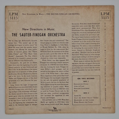 The Sauter-Finegan Orchestra – New Directions In Music