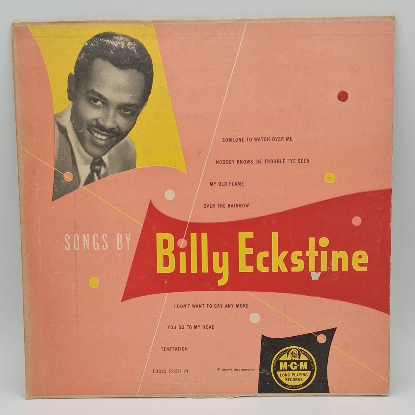 Billy Eckstine – Songs By Billy Eckstine
