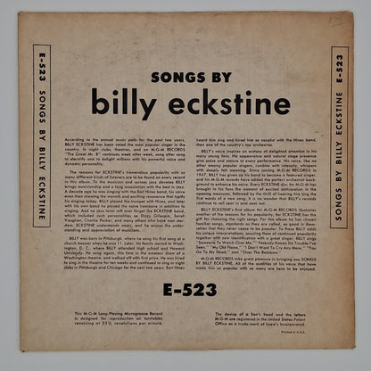 Billy Eckstine – Songs By Billy Eckstine