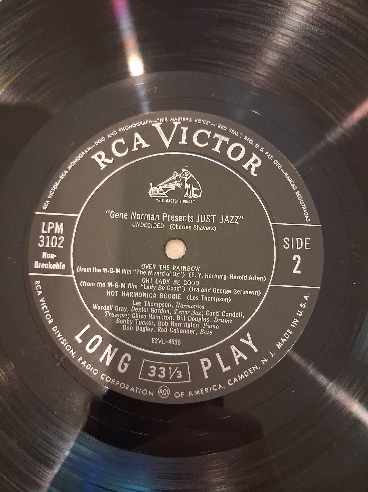 Les Thompson – Gene Norman Presents "Just Jazz" Featuring Les Thompson And His Harmonica