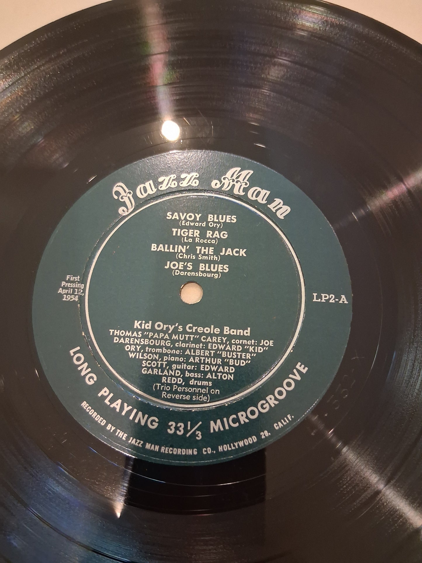 Kid Ory's Creole Band / Johnny Wittwer Trio – World Famous Exner Kid Ory-Johnny Wittwer Sessions