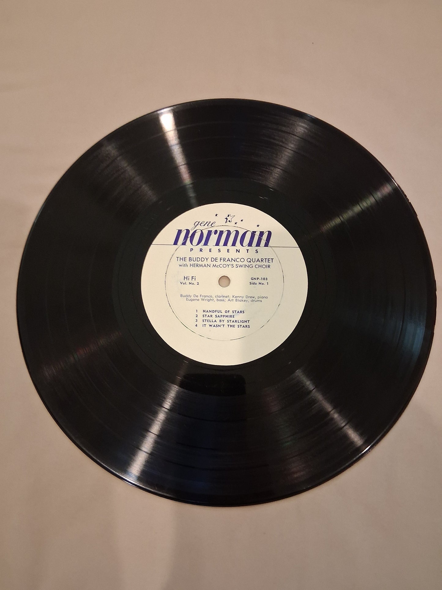 Buddy DeFranco With Herman McCoy's Swing Choir – Takes You To The Stars