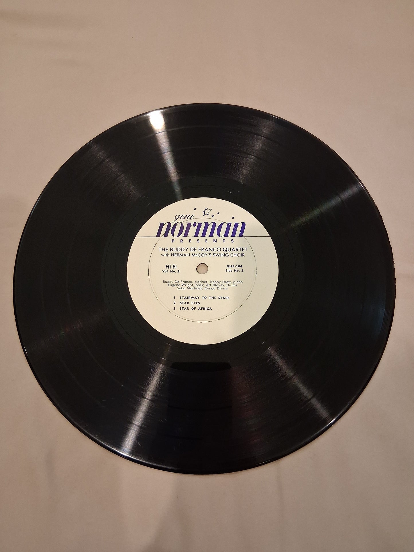 Buddy DeFranco With Herman McCoy's Swing Choir – Takes You To The Stars