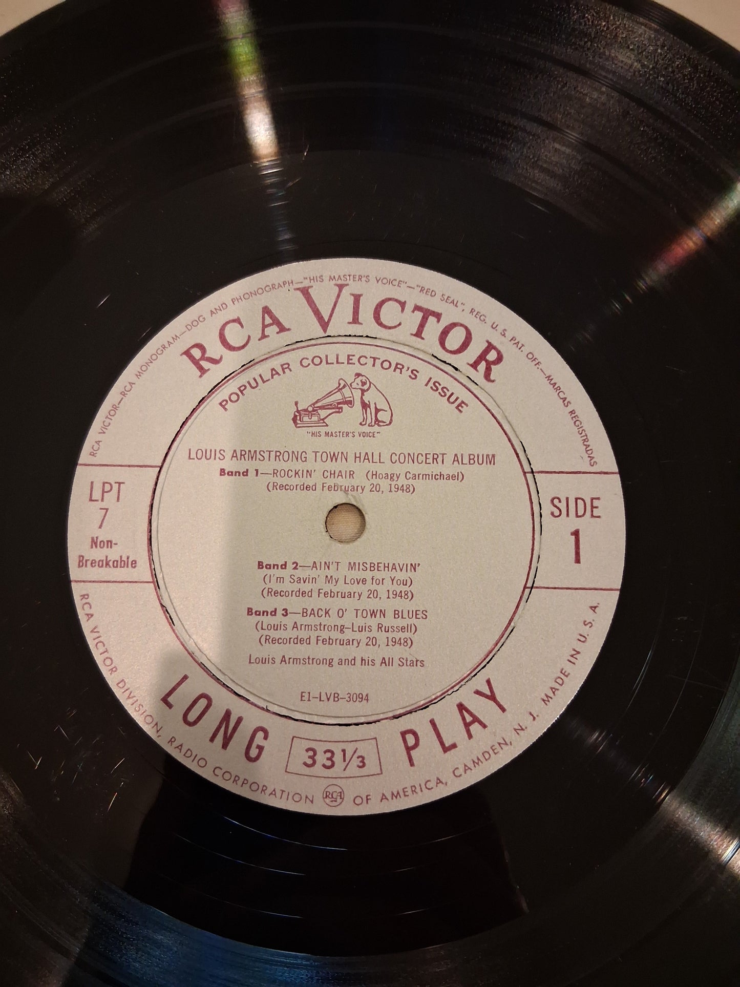Louis Armstrong – Louis Armstrong's Town Hall Concert