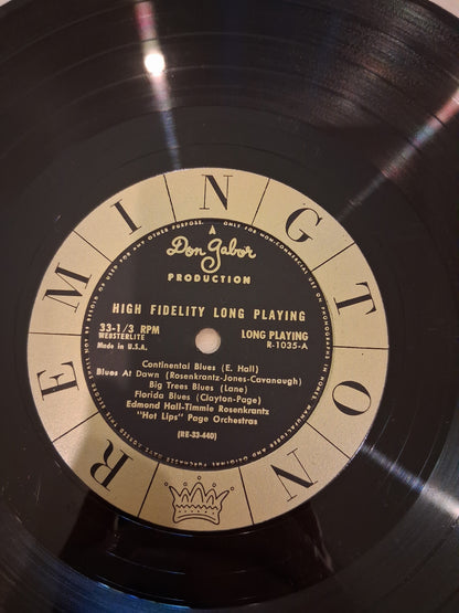 Edmund Hall Orchestra, Timmie Rosencrantz Orchestra, "Hot Lips" Page Orchestra – Moods In Blues
