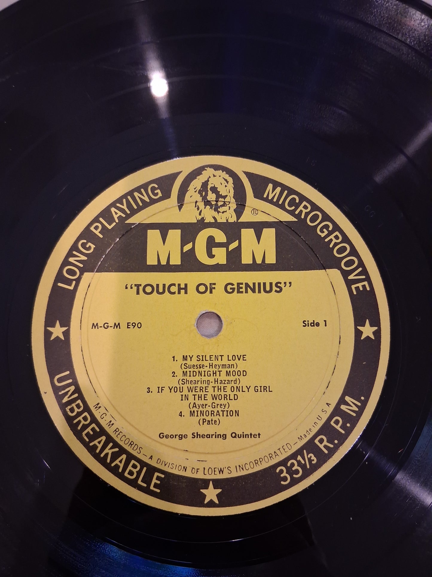 The George Shearing Quintet – Touch Of Genius!