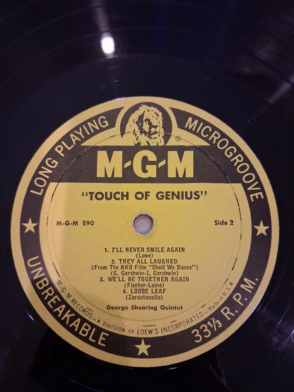 The George Shearing Quintet – Touch Of Genius!