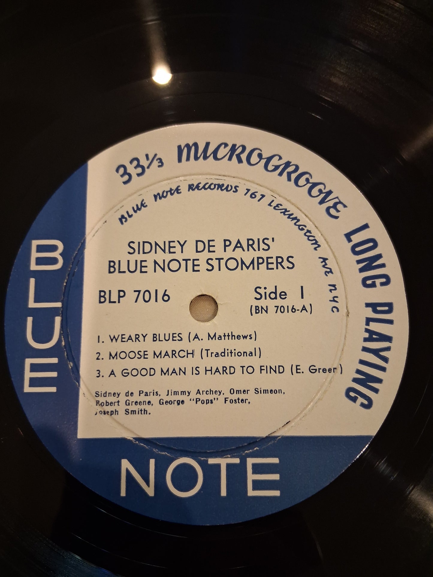 Sidney DeParis And His Blue Note Stompers – Sidney DeParis And His Blue Note Stompers