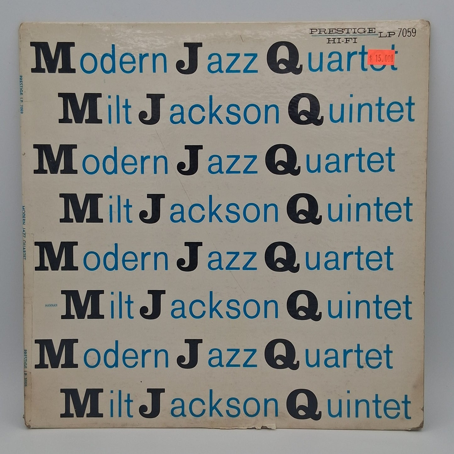 Modern Jazz Quartet, Milt Jackson Quintet – M J Q