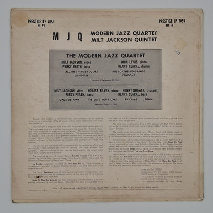 Modern Jazz Quartet, Milt Jackson Quintet – M J Q
