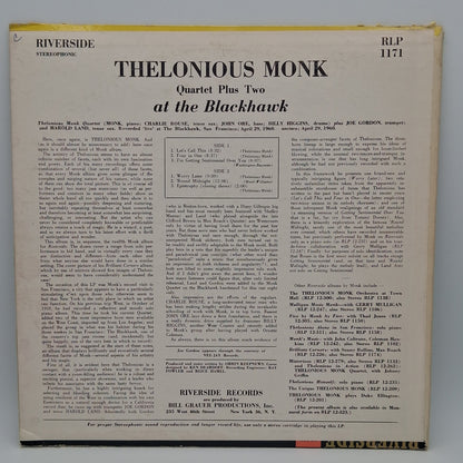 Thelonious Monk Quartet Plus Two – At The Blackhawk
