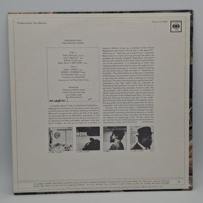 Thelonious Monk – Underground