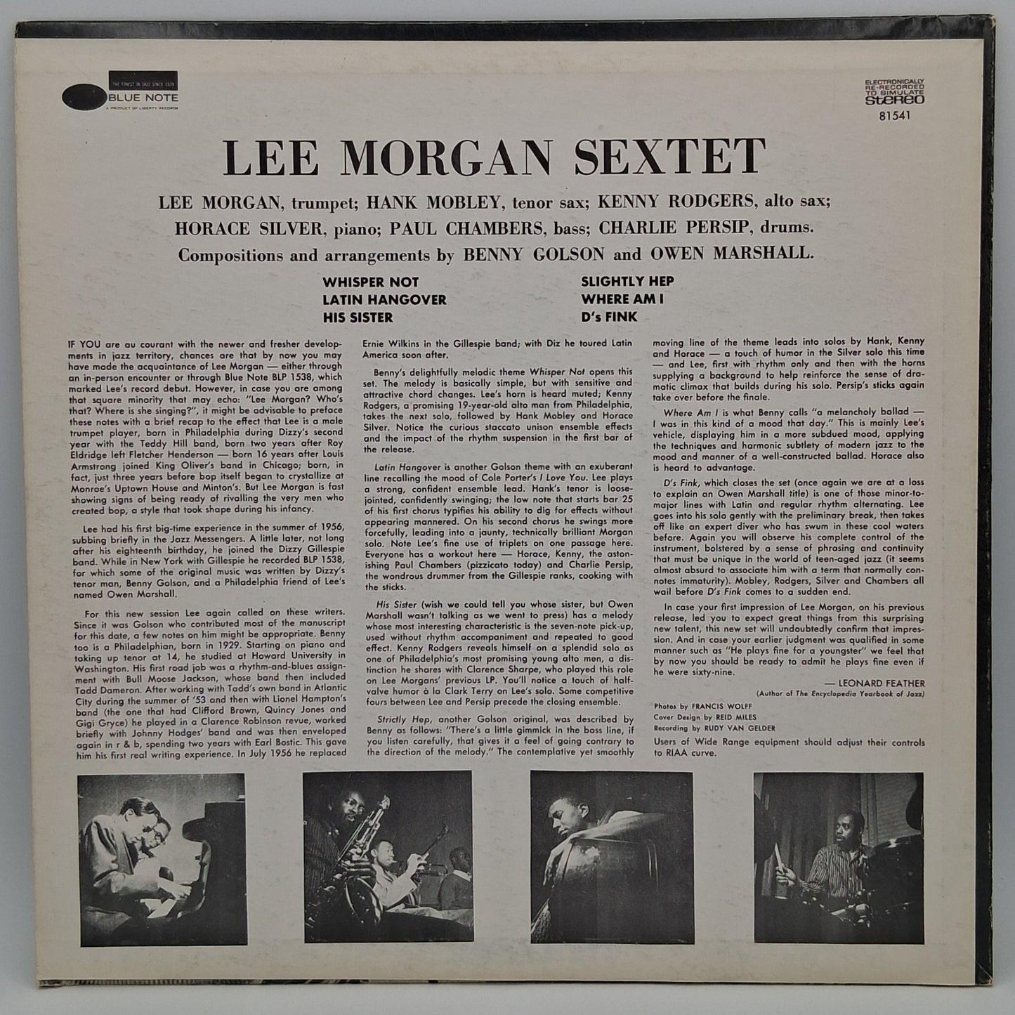 Lee Morgan – Volume 2 - Sextet