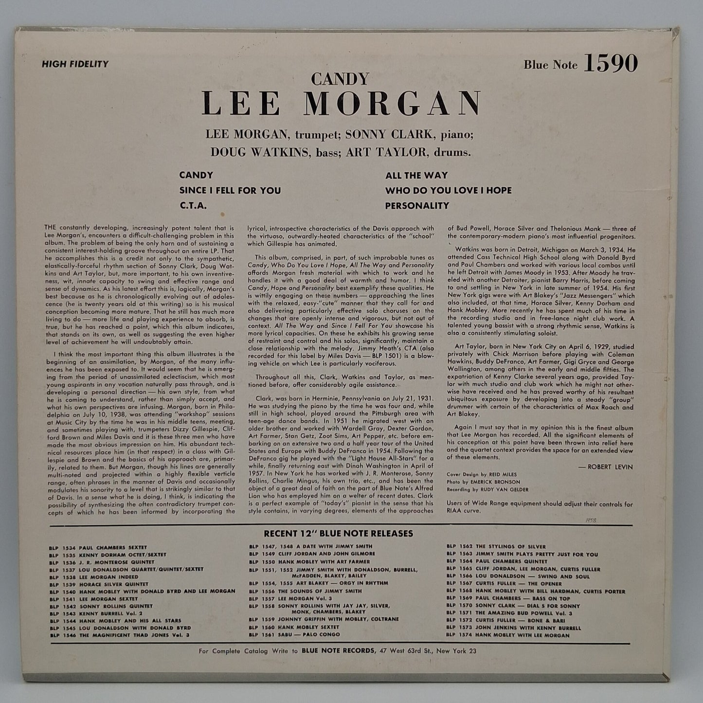 Lee Morgan – Candy